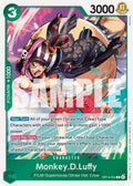 Monkey.D.Luffy - OP14-34 (OP14-034) - The Azure Sea's Seven Foil