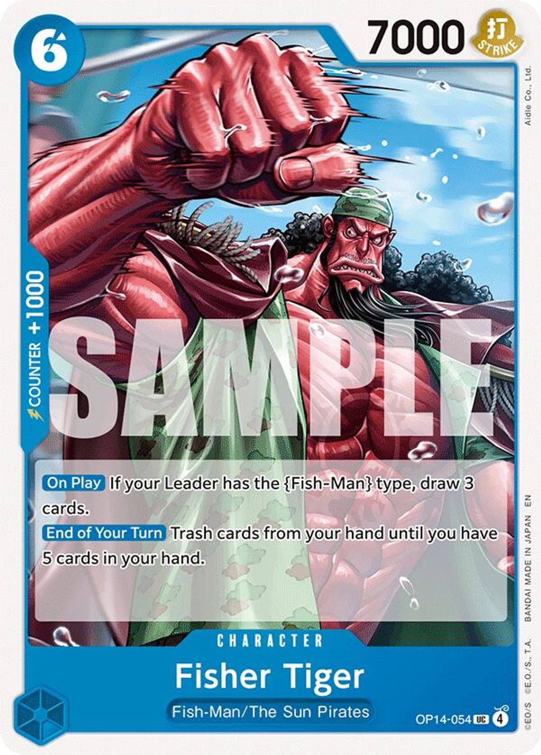 Fisher Tiger (OP14-054) - The Azure Sea's Seven
