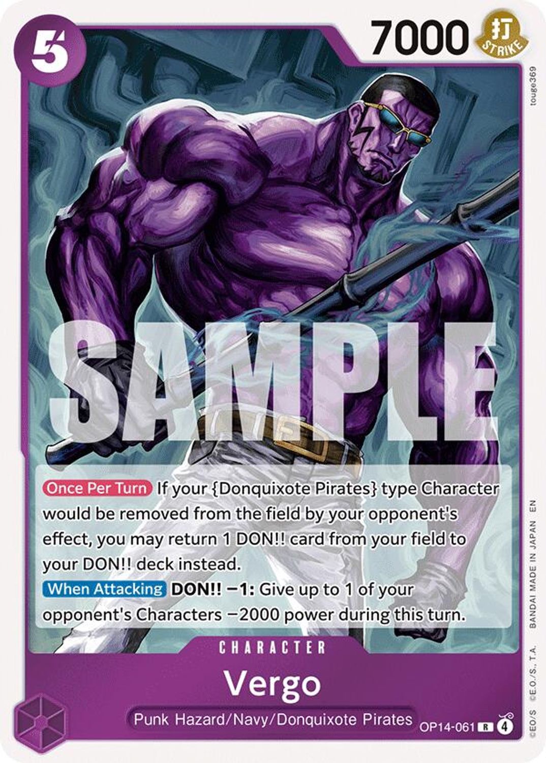 Vergo (OP14-061) - The Azure Sea's Seven Foil
