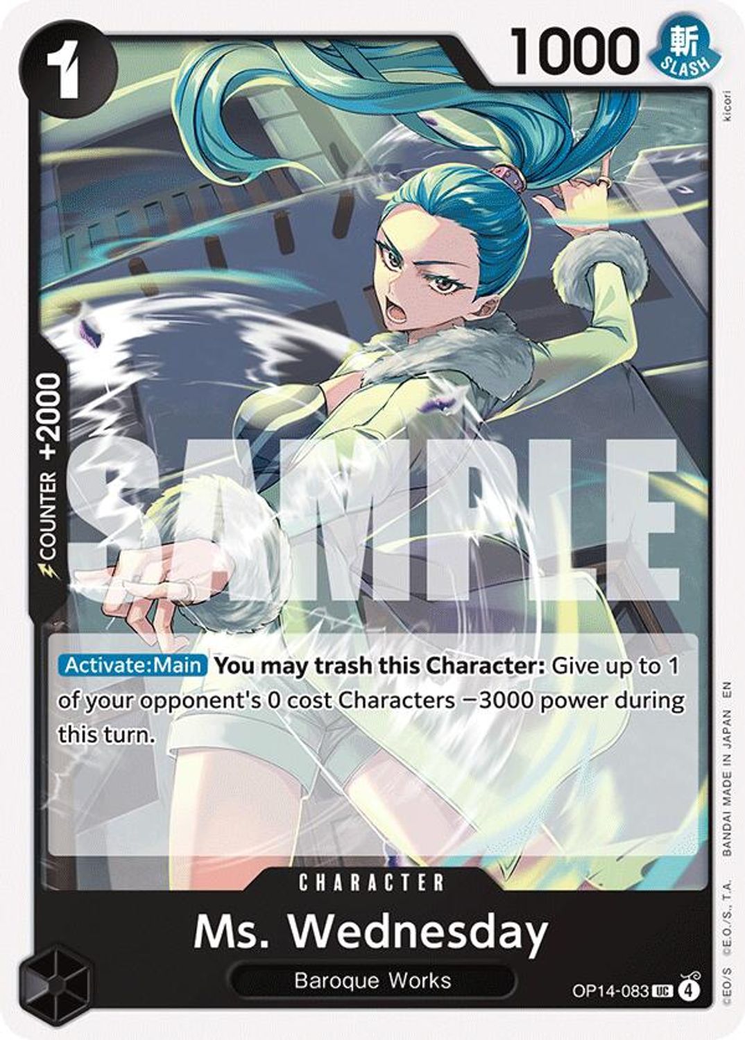 Ms. Wednesday (OP14-083) - The Azure Sea's Seven
