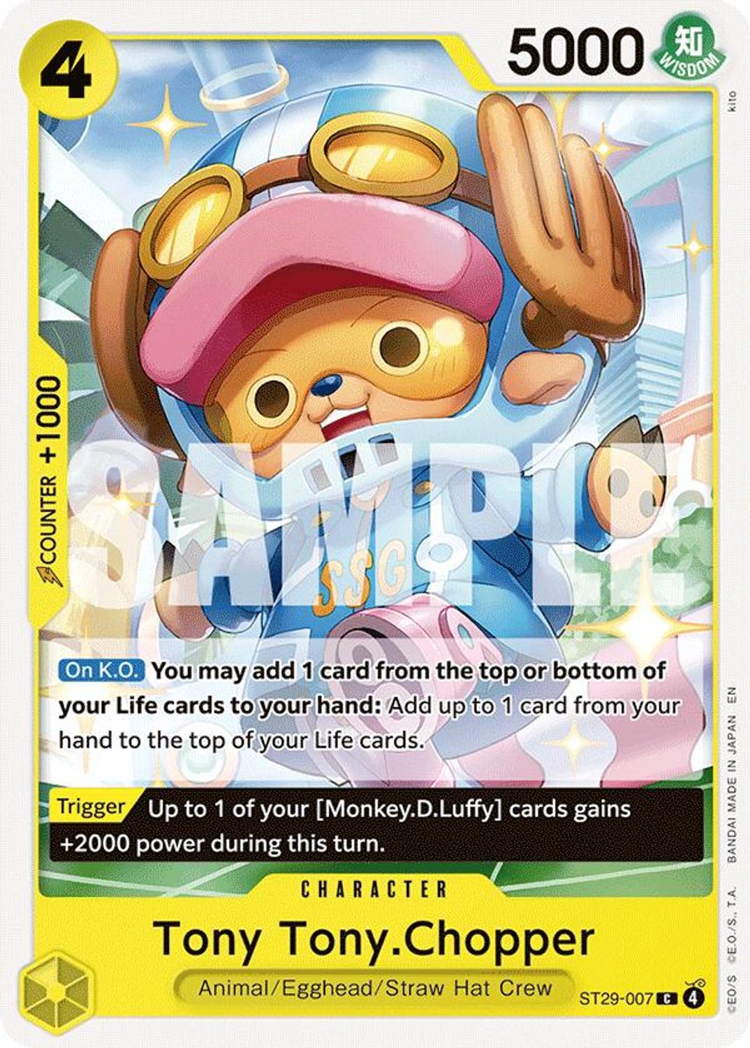Tony Tony.Chopper (ST29-007) - Starter Deck 29: Egghead