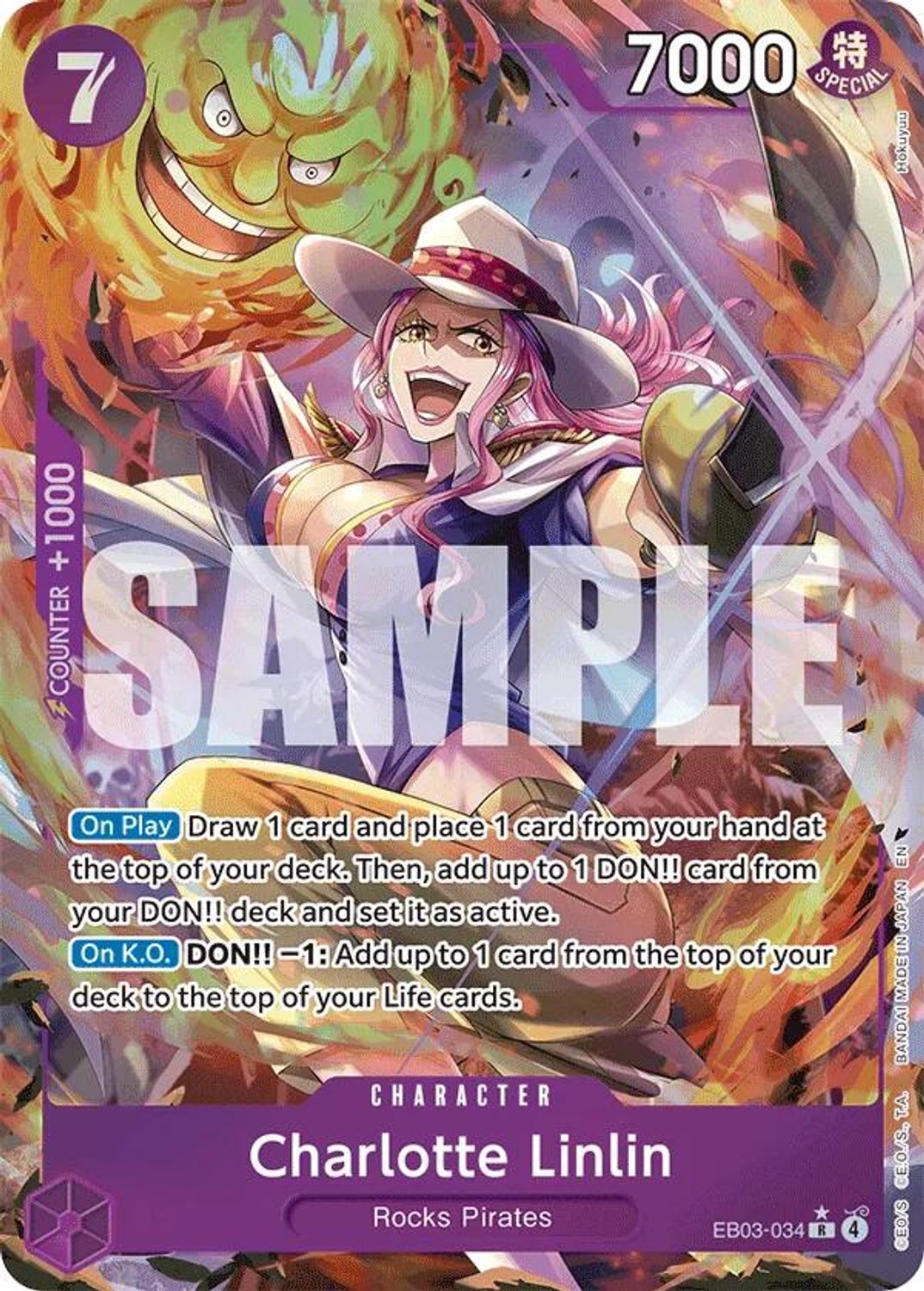 Charlotte Linlin (Alternate Art) (EB03-034) - Extra Booster: One Piece Heroines Edition Foil