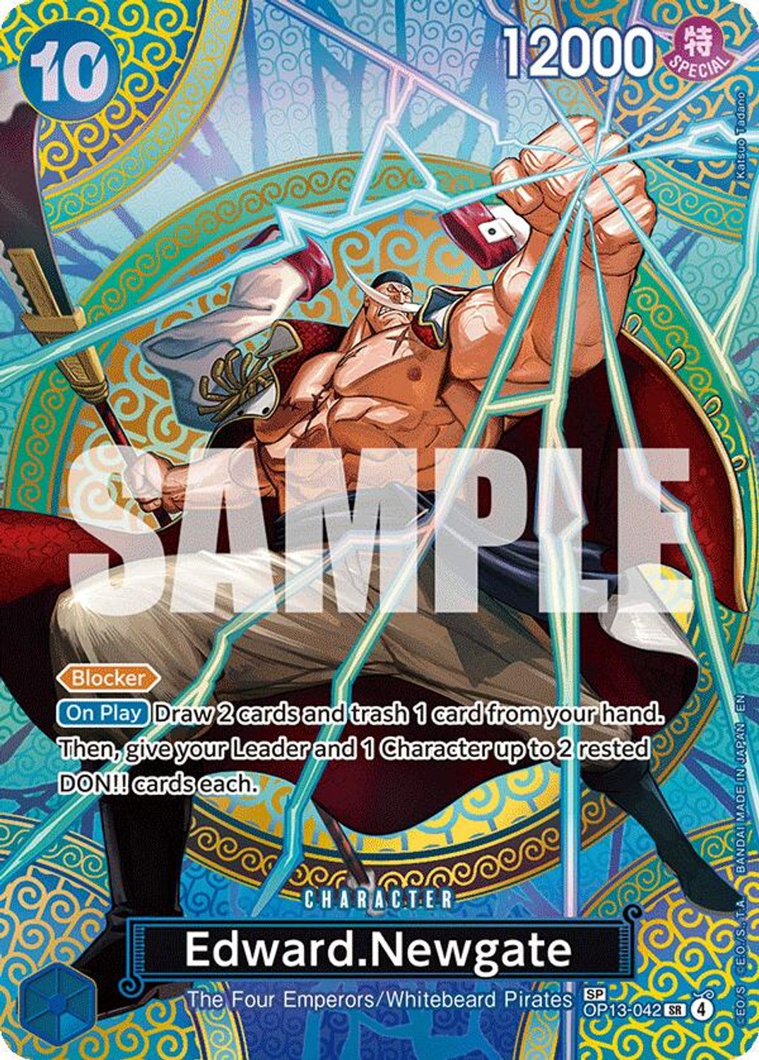 Edward.Newgate (SP) (OP13-042) - Adventure on Kami's Island Foil