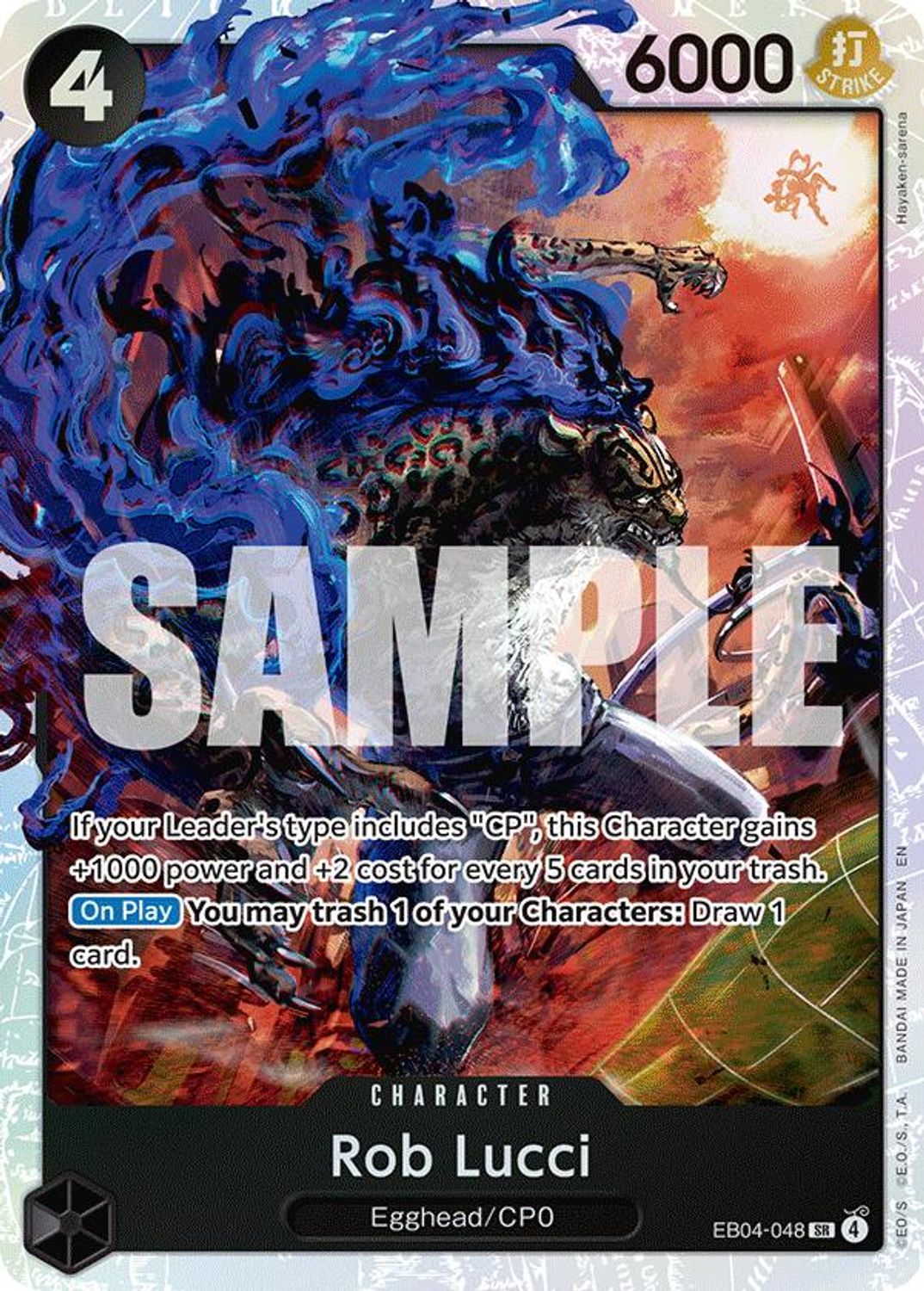 Rob Lucci (EB04-048) - Adventure on Kami's Island Foil