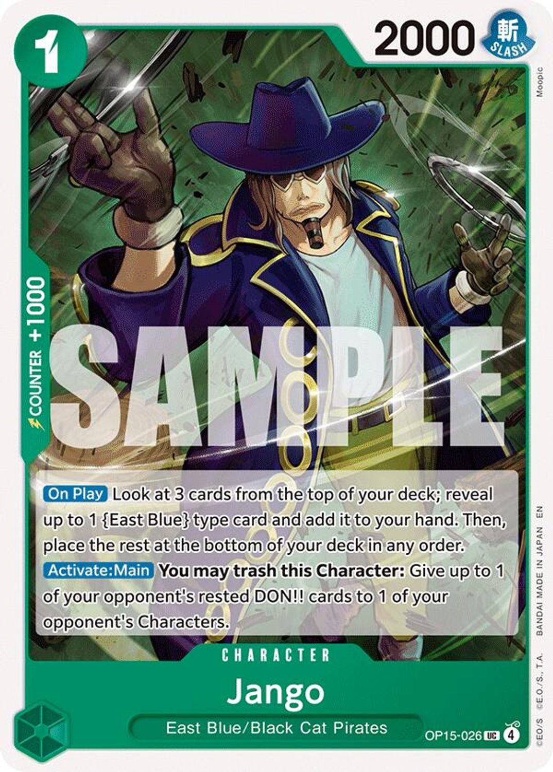 Jango (OP15-026) - Adventure on Kami's Island