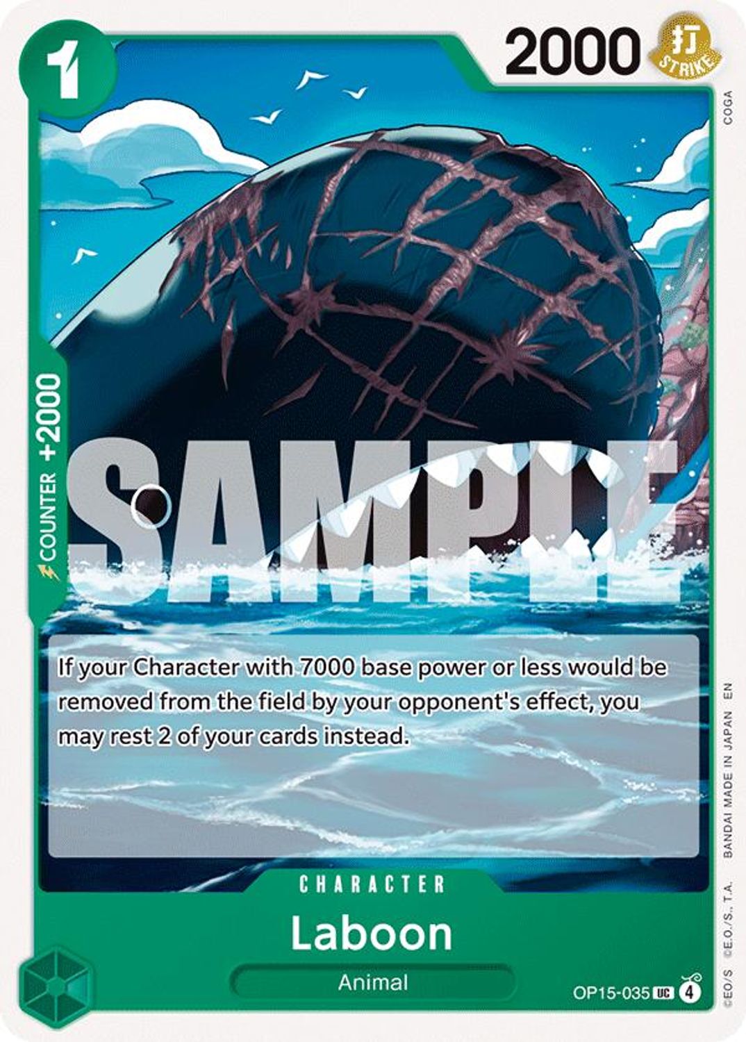 Laboon (OP15-035) - Adventure on Kami's Island
