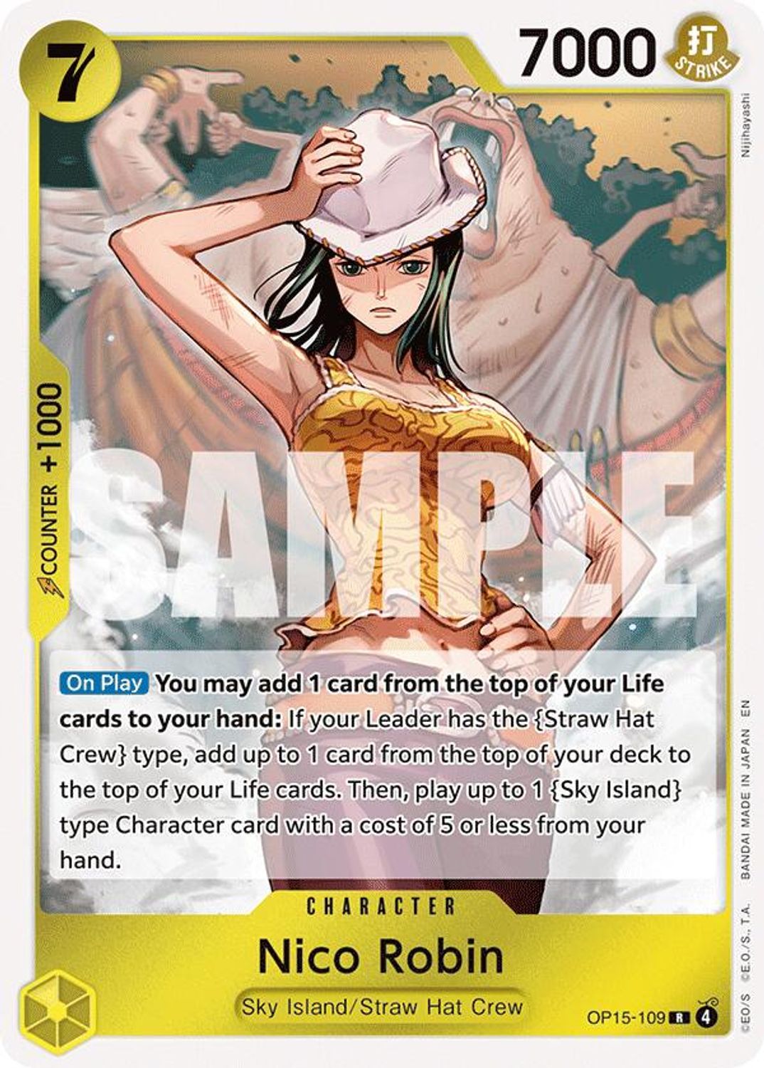 Nico Robin (OP15-109) (OP15-109) - Adventure on Kami's Island Foil