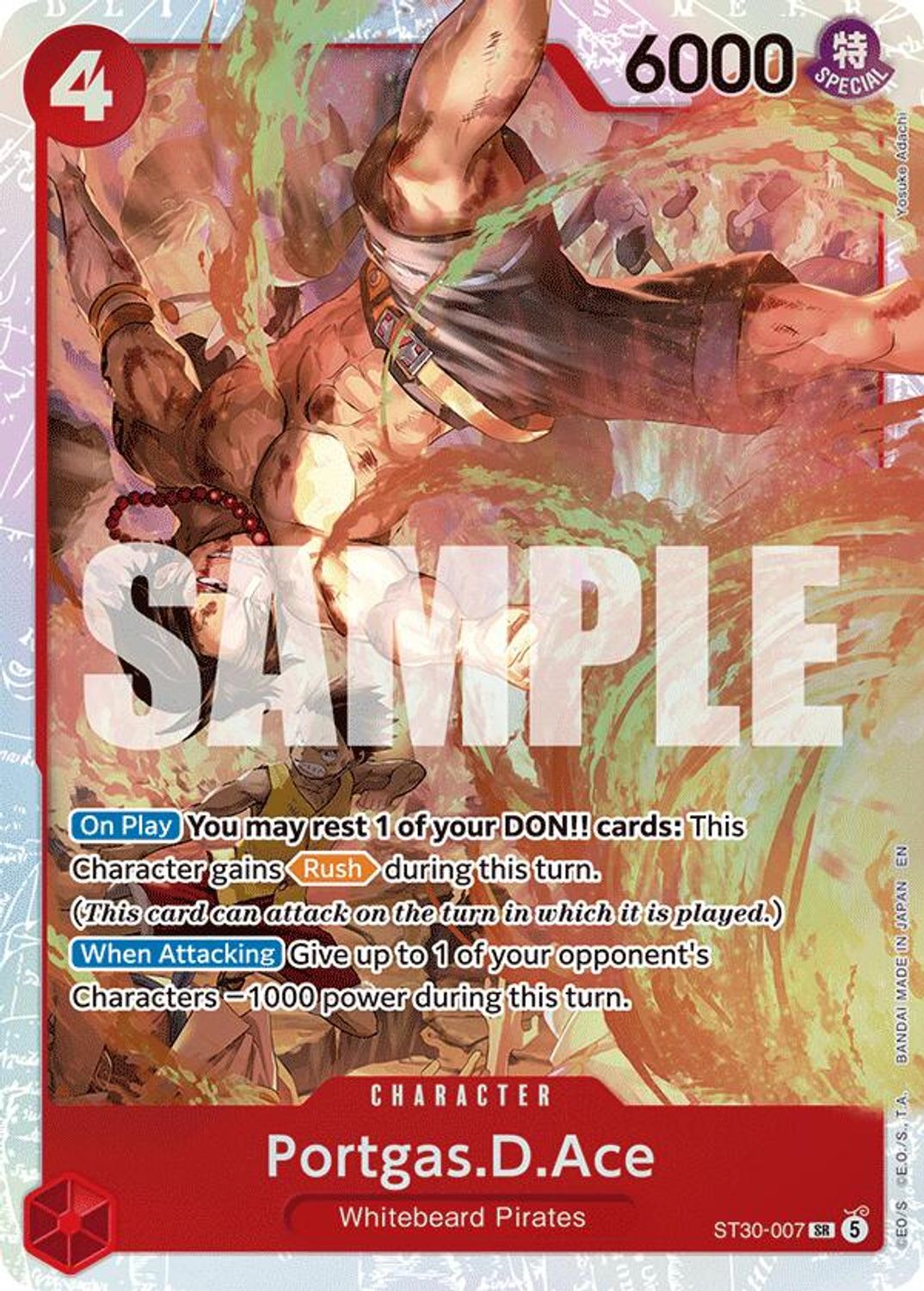 Portgas.D.Ace (ST30-007) - Starter Deck EX: Luffy & Ace Foil