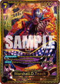 Marshall.D.Teach (SP) (ST27-005) - The World's Strongest Warriors Foil
