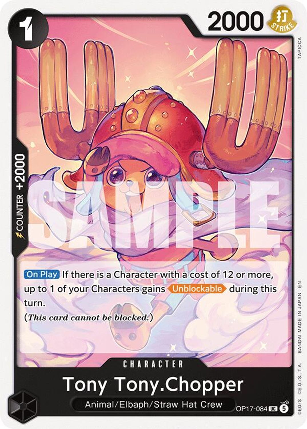 Tony Tony.Chopper (OP17-084) - The World's Strongest Warriors