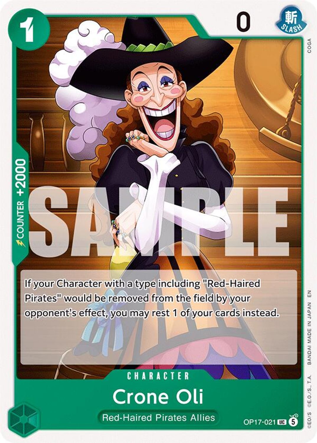 Crone Oil (OP17-021) - The World's Strongest Warriors